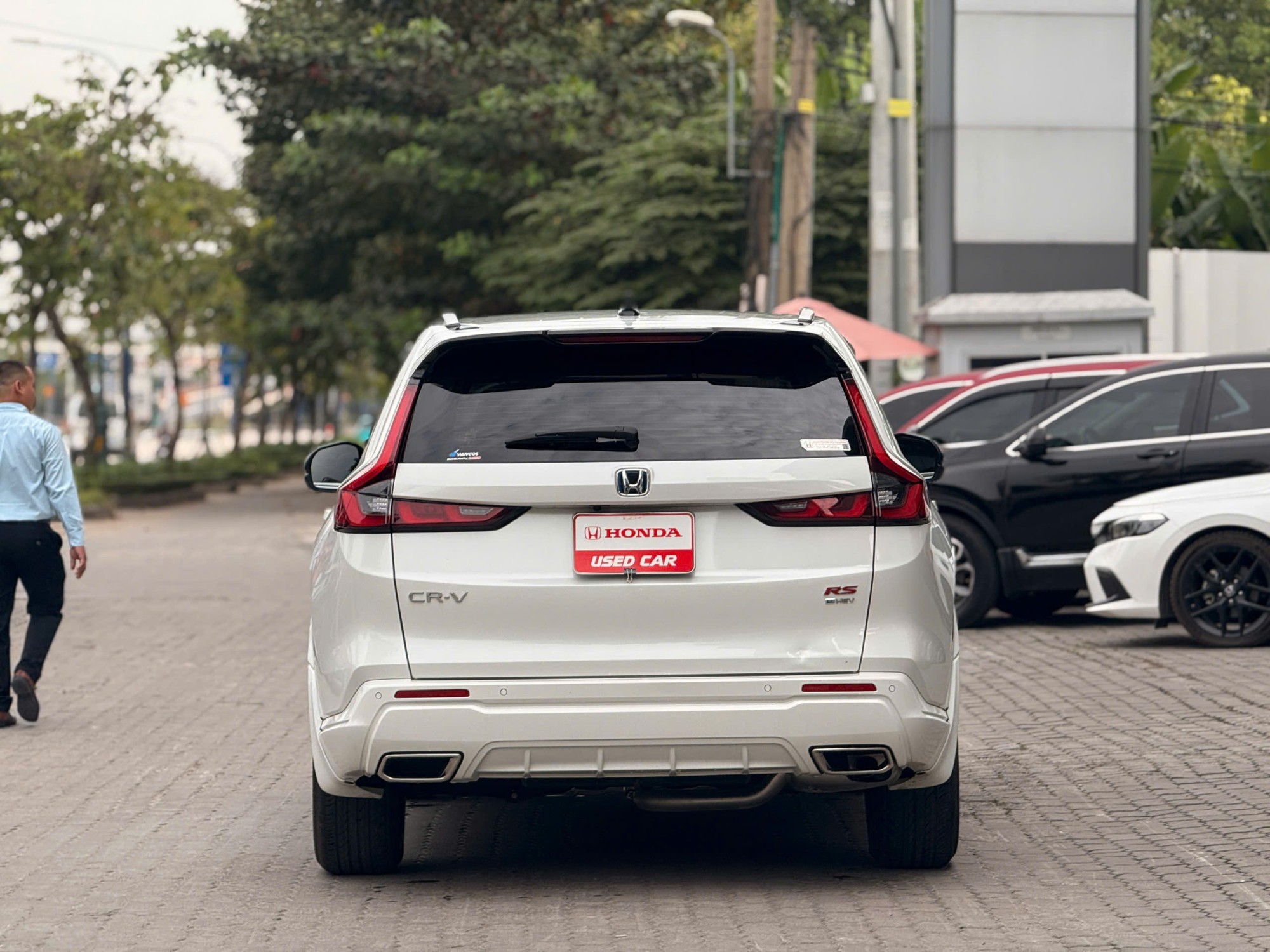 Honda CR-V e:HEV Hybird Trắng lướt